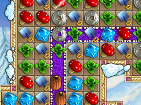 変わったルールのマッチ3ゲーム 体験版 CAVE QUESTのゲーム画像