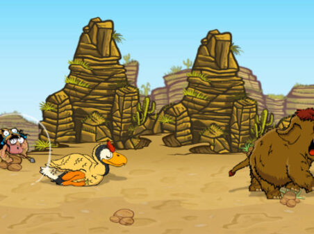 Caveman Huntのゲームプレイ画像