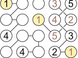 数字を当てはめる数独ゲーム【チェーンナンプレ】