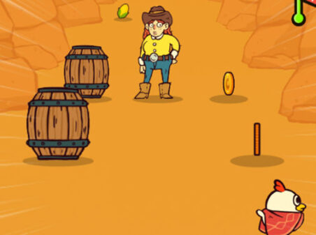 チキンワイルドランのゲームプレイ画像