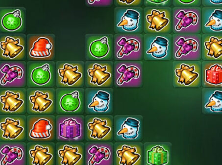 プレゼントを集めるマッチ3パズルゲーム Christmas Nightのゲーム画像