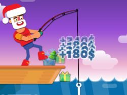 クリスマスプレゼントの釣りゲーム【CHRISTMASFISHING.IO】