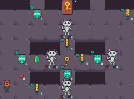 ダンジョンのシナモンのゲームプレイ画像