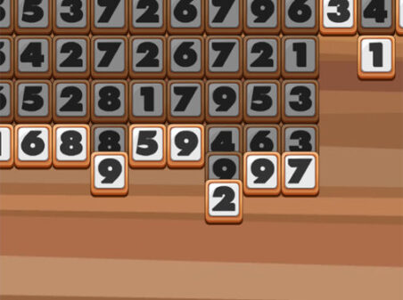Clear The Numberのゲームプレイ画像