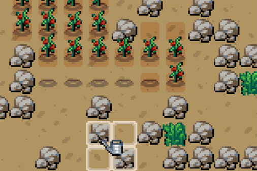 菜園づくりを楽しむシミュレーション【クリックデューバレー（CLICKDEW VALLEY）】のゲーム画像