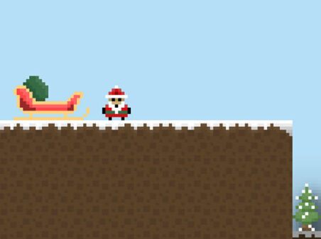 Clumsy Santaのゲームプレイ画像