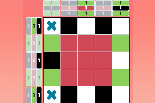 カラーノノグラムのゲームプレイ画像