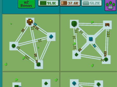 Connect idleのゲームプレイ画像