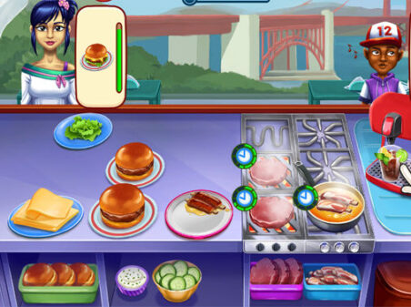 クッキングフェスティバルのゲームプレイ画像