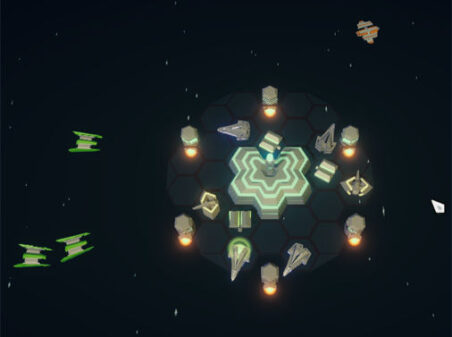 コズミックカオスのゲームプレイ画像