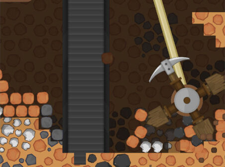 Craft Drillのゲームプレイ画像