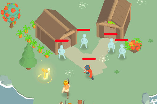 クレイジーバイキングライフのゲームプレイ画像