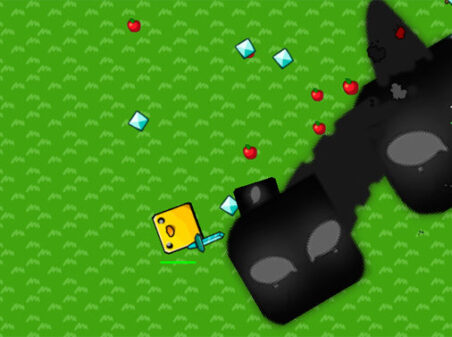 CrazySteve.ioのゲームプレイ画像