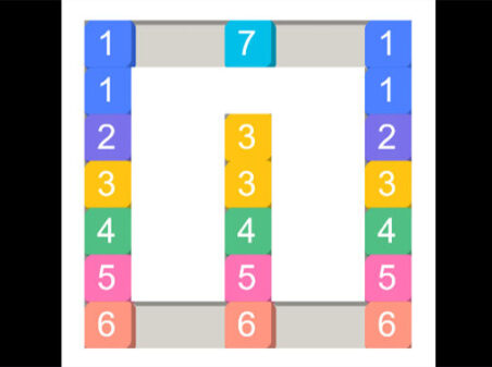 キューブコンボのゲームプレイ画像