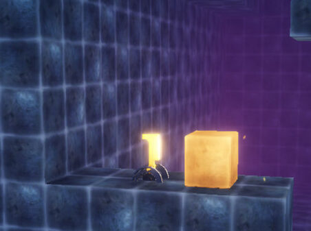 Cube Landのゲームプレイ画像