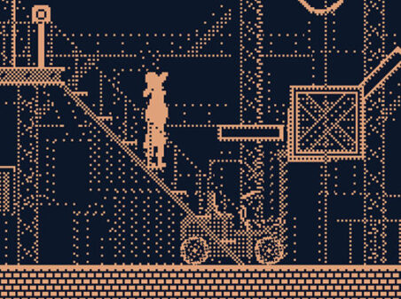 Cursed Travels: Below the Factoryのゲームプレイ画像