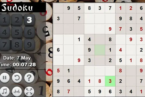 脳トレに最適な数独ゲーム【デイリー数独 (Daily Sudoku)】のゲーム画像