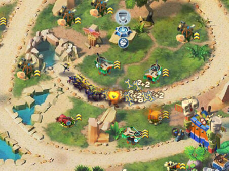 Day D Tower Rushのゲームプレイ画像