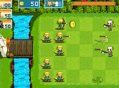 Defenders of the Realm: An Epic Warのゲームプレイ画像