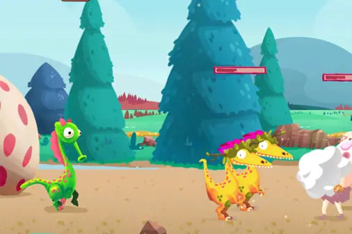 恐竜がタマゴを守る防衛ゲーム【ディノエイジ（Dino Age）】のゲーム画像