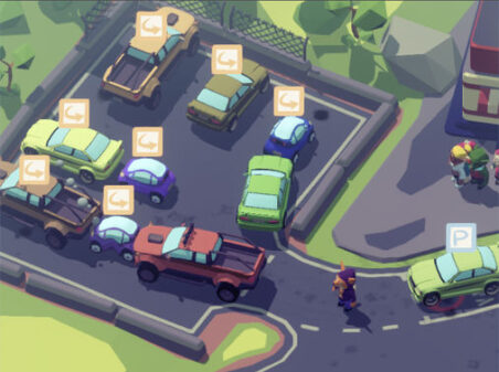 Donut Park Here!のゲームプレイ画像