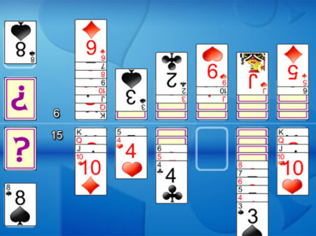 ダブル ソリティアのゲームプレイ画像