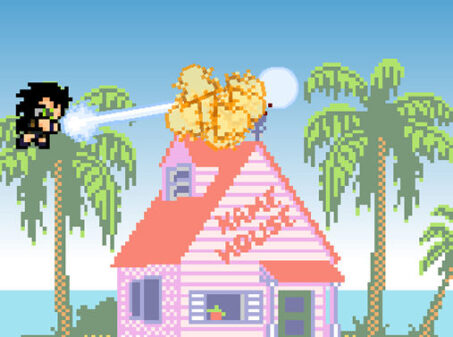 Dragon Ball Z Devolutionのゲームプレイ画像