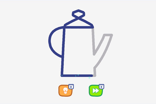 グロウワンラインのゲームプレイ画像