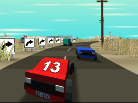 ドライブンワイルドのゲームプレイ画像