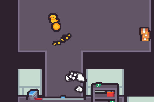 DUCK ROBS A BANKのゲームプレイ画像