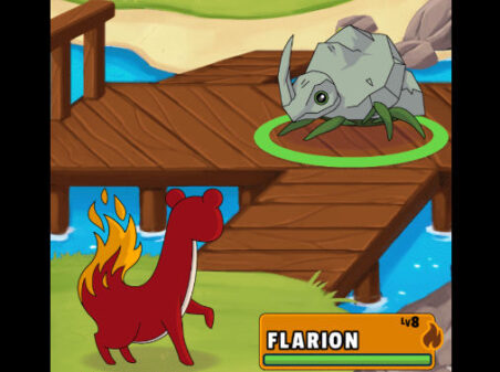 DYNAMONS 5のゲームプレイ画像