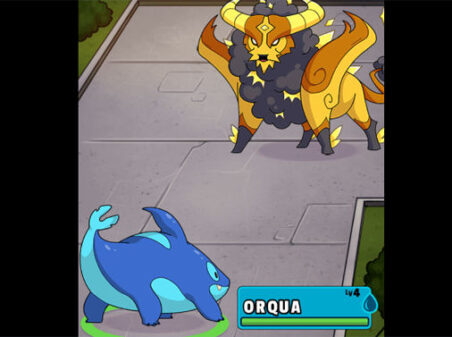 ポケモン風のバトルRPG【ダイナモンズ8】のゲーム画像