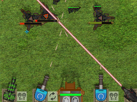 Endless Base Defenderのゲームプレイ画像