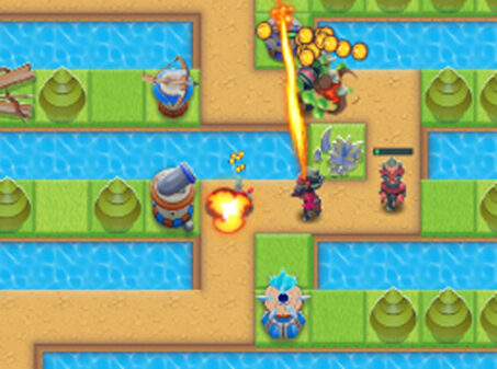 Endless Siegeのゲームプレイ画像