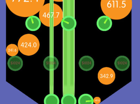 Fall Ball Fallのゲームプレイ画像