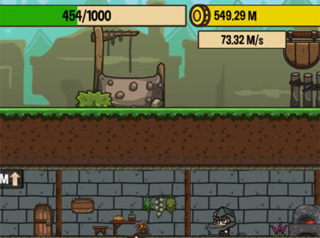 Fantasy Idle Tycoonのゲームプレイ画像