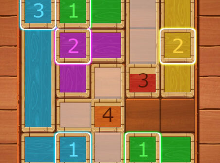 Fill In the holesのゲームプレイ画像