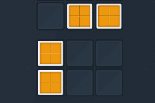 タイルをはめ込むパズルゲーム【Fillz】のゲーム画像