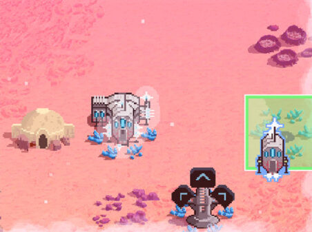 火星発電所を作るパズルゲーム First Job: Mars Power Industriesのゲーム画像