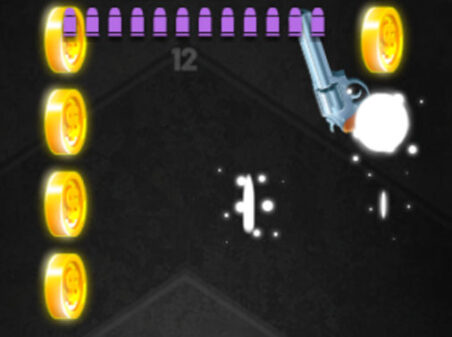 反動で銃を飛ばすバランスゲーム【Flipping Gun Simulator】のゲーム画像