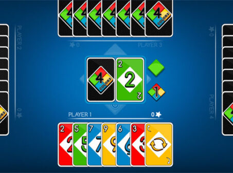 UNO (ウノゲーム) 【フォーカラーズ マルチプレイ】のゲーム画像