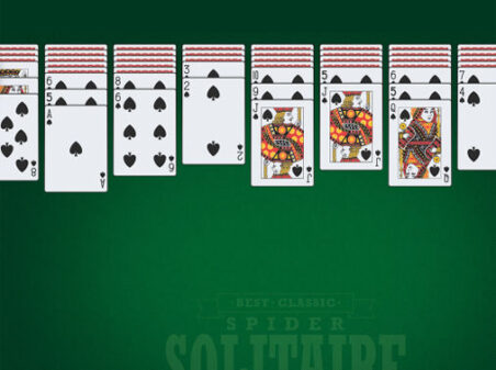 ソリティアクラシックのゲームプレイ画像