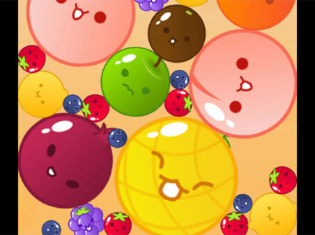 スイカゲーム無料Web版【フルーティーフェスタ】のゲーム画像