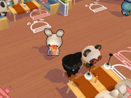 Funny Animal Cafeのゲームプレイ画像