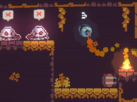 放たれた導火線のゲームプレイ画像