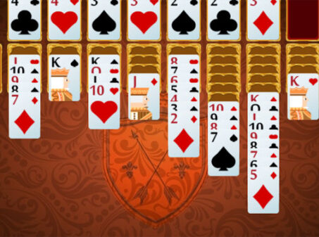 ダブル クロンダイクのゲームプレイ画像