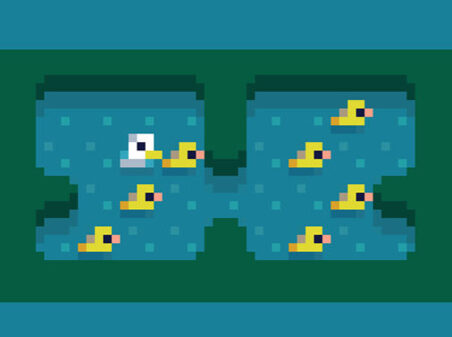 Get Your Ducks in a Rowのゲームプレイ画像