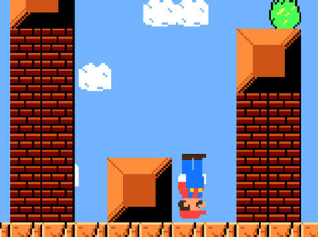 ゲットアップ マリオ！のゲームプレイ画像