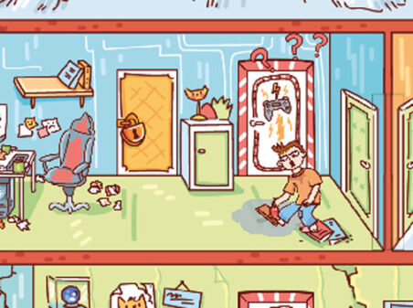 地獄のガールフレンドのゲームプレイ画像