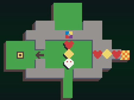 Give Up the Ghostのゲームプレイ画像